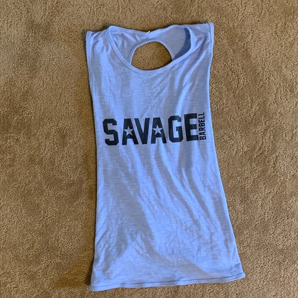 Savage Barbell Tank Top